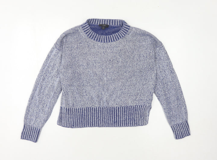J.Crew Women's Blue Pullover Sweater Size S