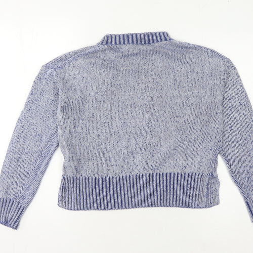 J.Crew Women's Blue Pullover Sweater Size S