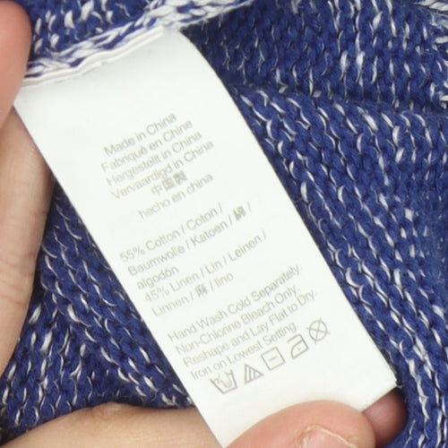 J.Crew Women's Blue Pullover Sweater Size S