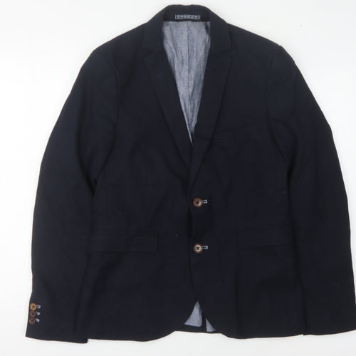 Burton Men's Blue Blazer Jacket, Small, Autumn/Spring
