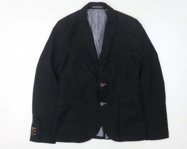 Burton Men's Blue Blazer Jacket, Small, Autumn/Spring