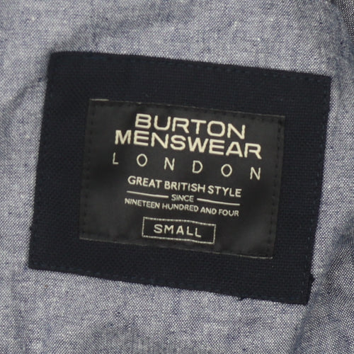 Burton Men's Blue Blazer Jacket, Small, Autumn/Spring