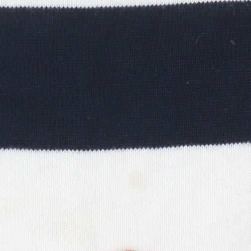 Tommy Hilfiger Women's Black Striped Jumper L