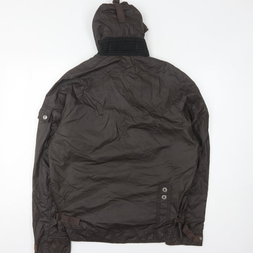 Duck and Cover Unisex Brown Parka Jacket Size M