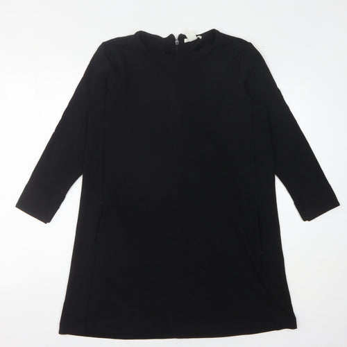 Basic Women's Black Shift Dress Size S