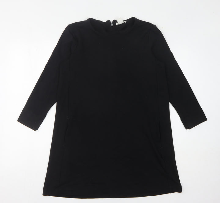 Basic Women's Black Shift Dress Size S