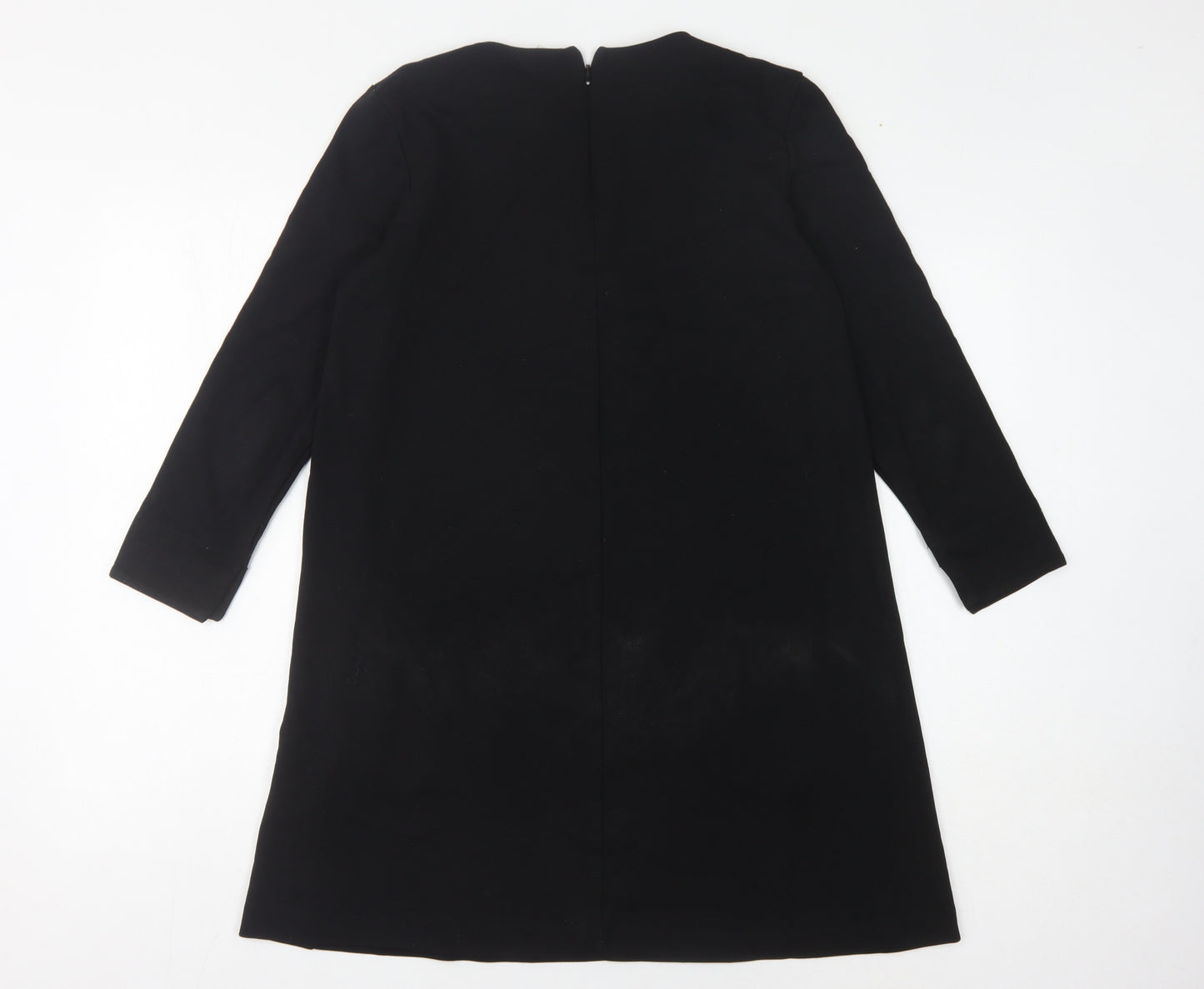 Basic Women's Black Shift Dress Size S