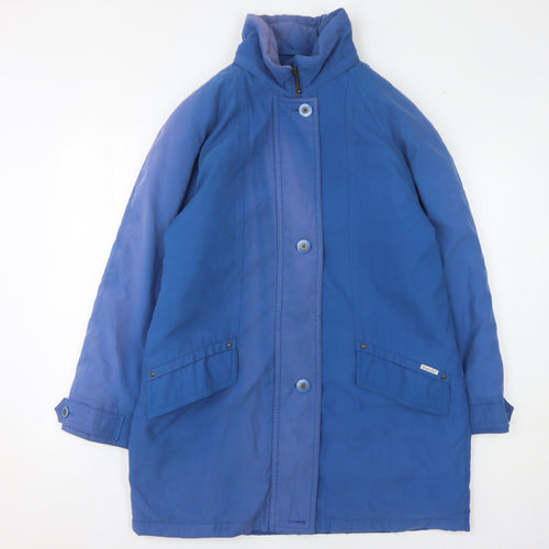 Dannimac Women's Blue Rain Coat M - Classic Waterproof
