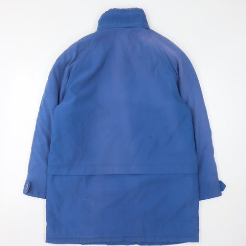 Dannimac Women's Blue Rain Coat M - Classic Waterproof