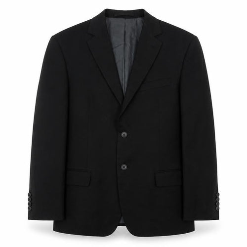 Marks and Spencer Men's Black Blazer - Medium, Regular Fit
