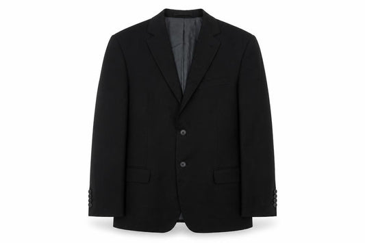 Marks and Spencer Men's Black Blazer - Medium, Regular Fit