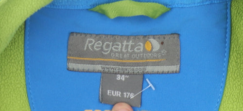 Regatta Boys Blue Jacket, Long Sleeve, Size 14 Years