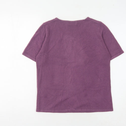 Berkertex Women's Purple Pullover Jumper, Size 12