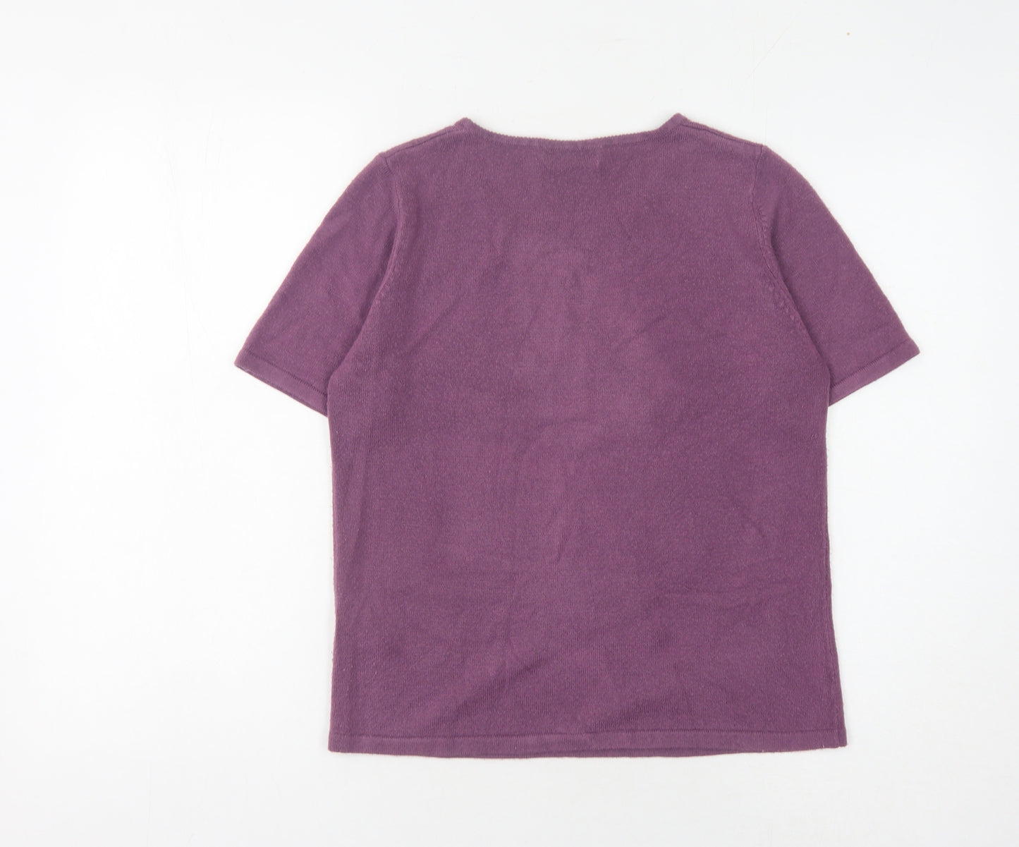 Berkertex Women's Purple Pullover Jumper, Size 12