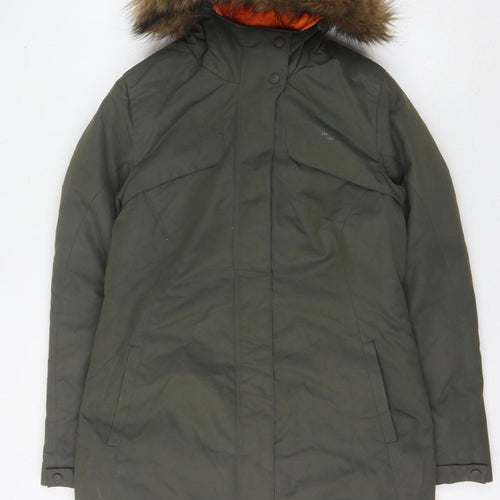 Mountain Warehouse Women's Green Parka Coat Size 8