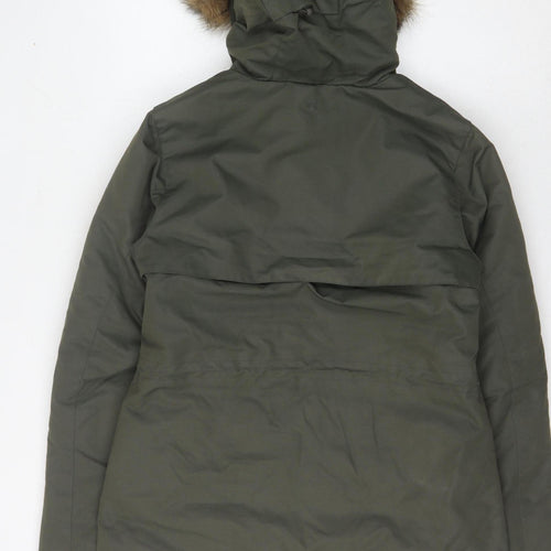 Mountain Warehouse Women's Green Parka Coat Size 8