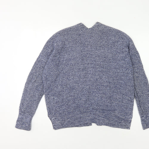 GAP Women's Blue Knit Open Front Cardigan - Size S