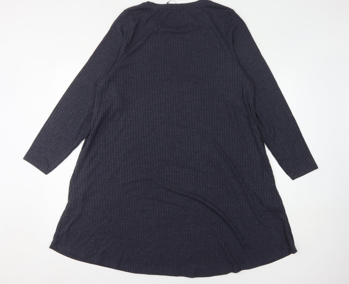 Marks and Spencer Women's Grey Shift Dress Size 20