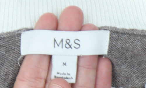 Marks and Spencer Women's Brown Cardigan M