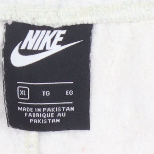 Nike Men's Ivory XL Sweat Shorts - Casual, Relaxed Fit