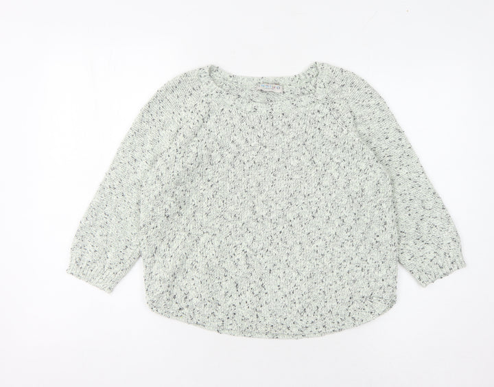 Marks and Spencer Women's Grey Pullover Jumper Size 8