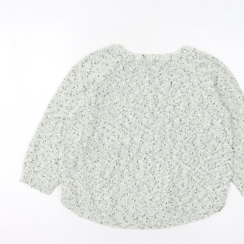 Marks and Spencer Women's Grey Pullover Jumper Size 8