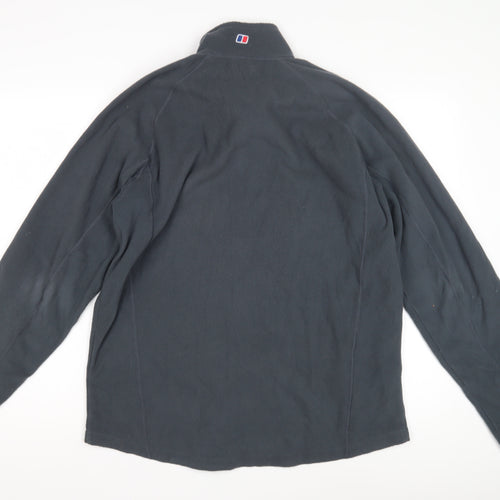 Berghaus Mens Fleece Jacket Grey Size Large
