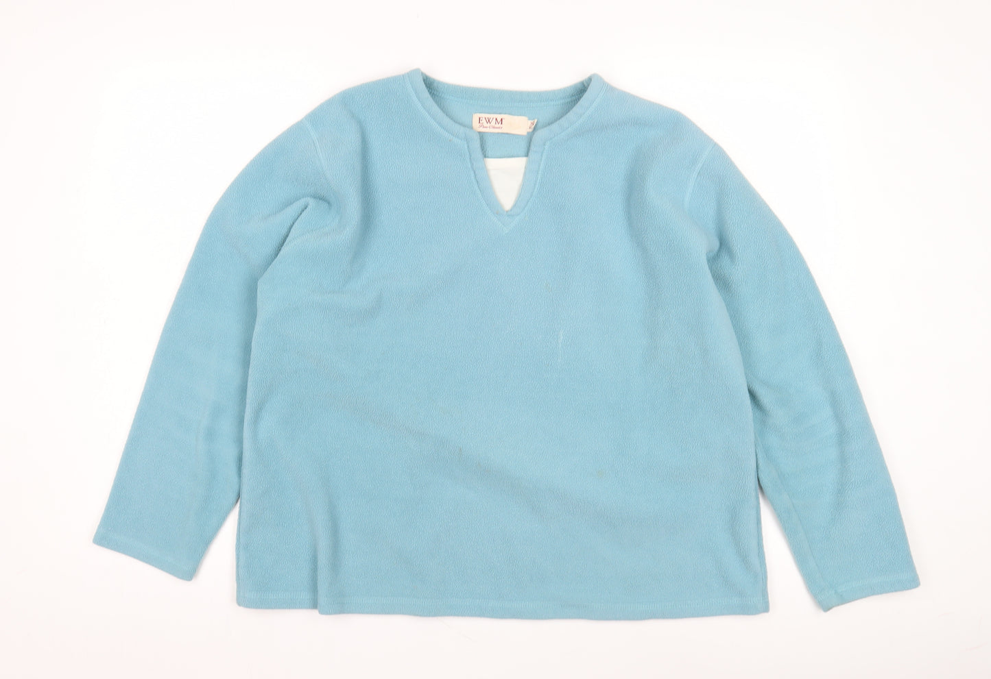 EWM Women's Blue XL Pullover Fleece Sweatshirt