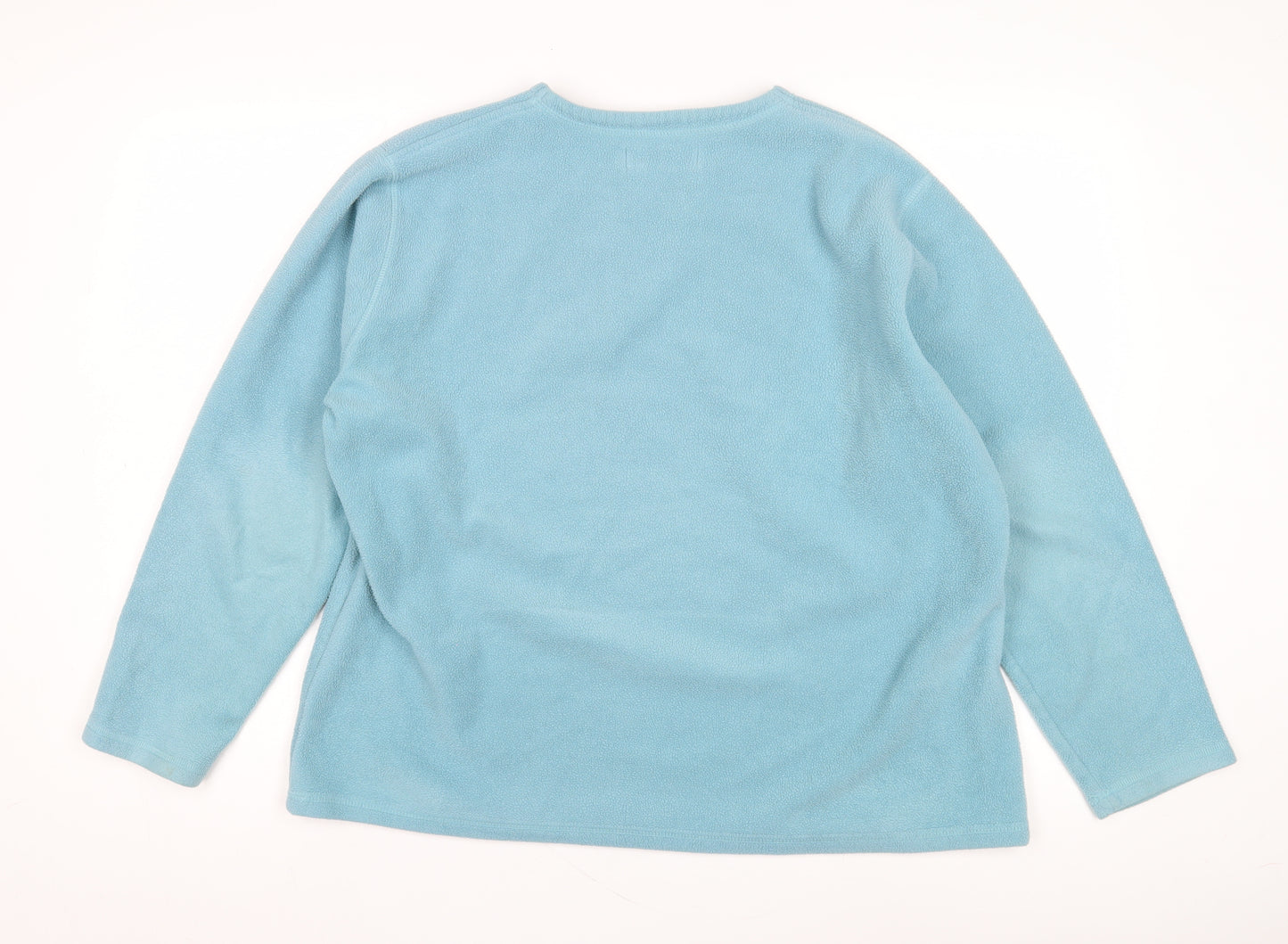 EWM Women's Blue XL Pullover Fleece Sweatshirt