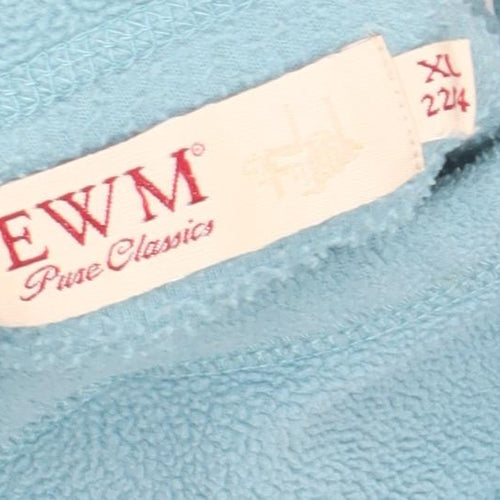 EWM Women's Blue XL Pullover Fleece Sweatshirt