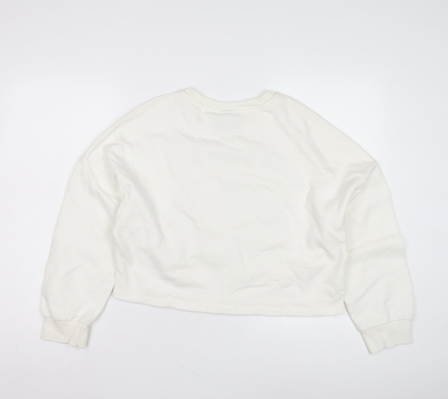 Disney Women’s White Pullover Sweatshirt Size 10