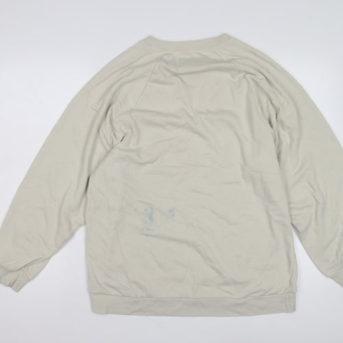 Gilly Hicks Women's Beige Sweatshirt Size S