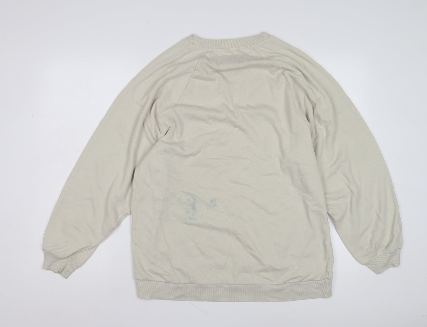 Gilly Hicks Women's Beige Sweatshirt Size S