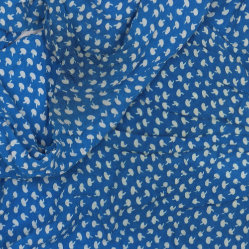 Boden Women's Blue Geometric Blouse Size 10