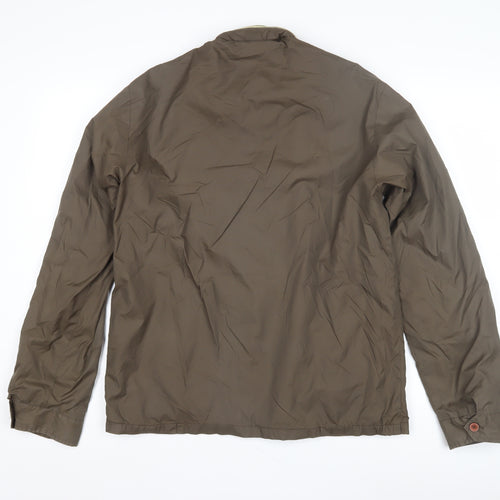 Peter Werth Men's Green Windbreaker Jacket M