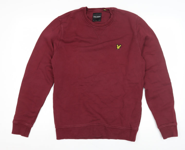 Lyle & Scott Red Jersey T-Shirt M Unisex Adults