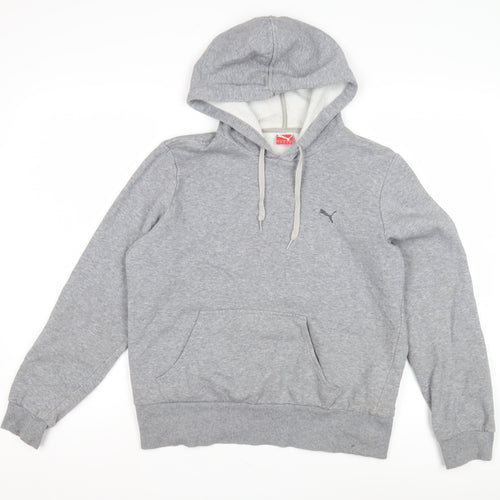 Puma Women's Grey Pullover Hoodie Size 14