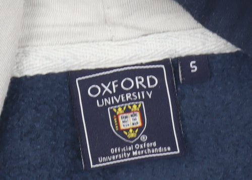 Oxford University Men's Blue S Pullover Hoodie