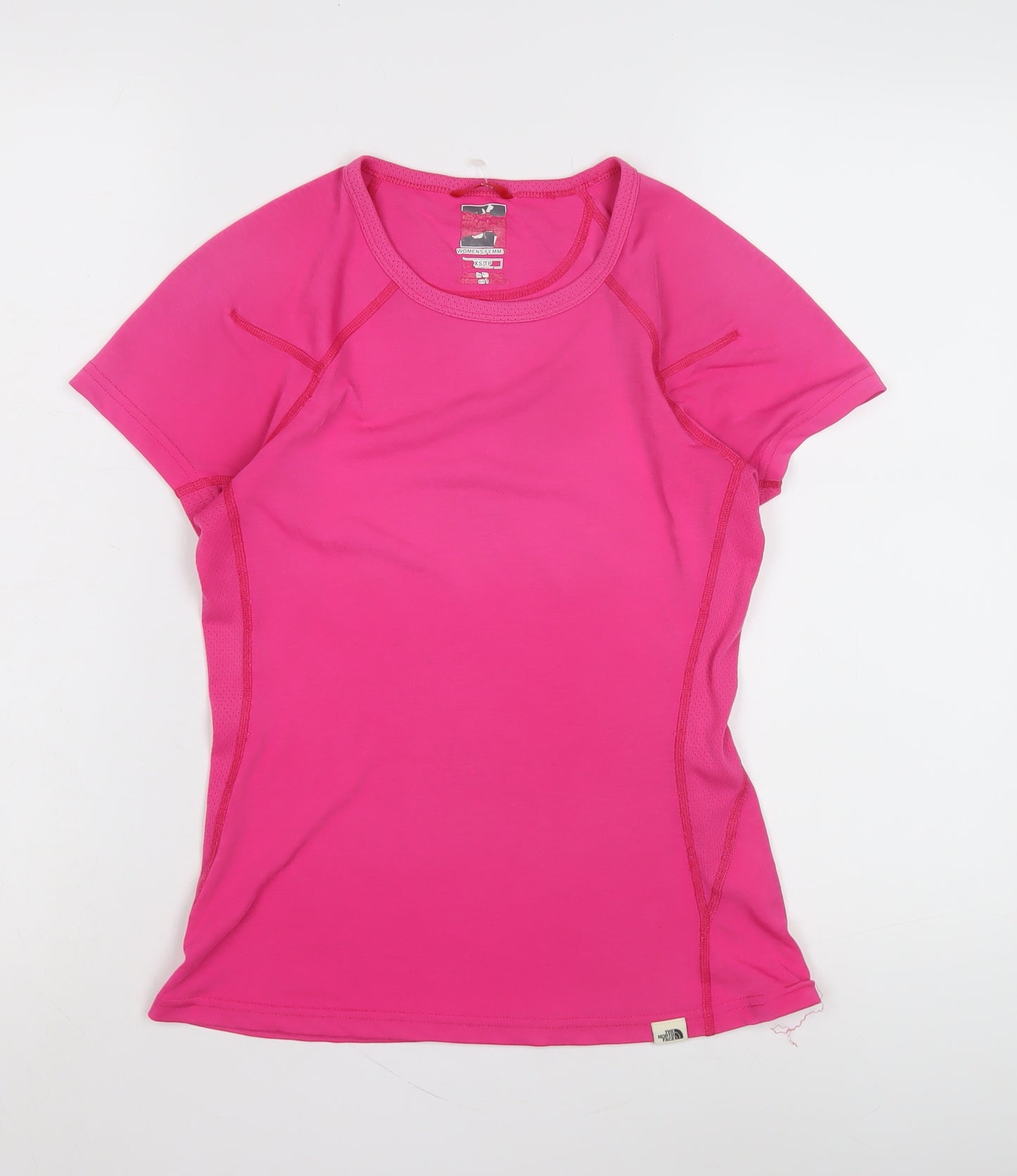 Women's Pink XS Athletic T-Shirt