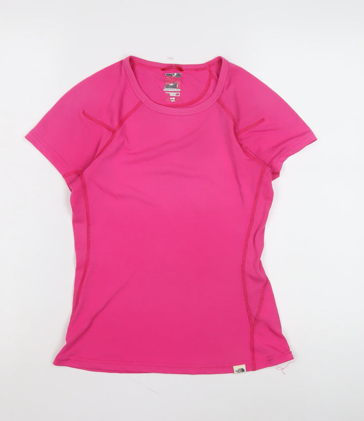 Women's Pink XS Athletic T-Shirt