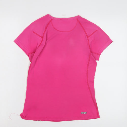 Women's Pink XS Athletic T-Shirt