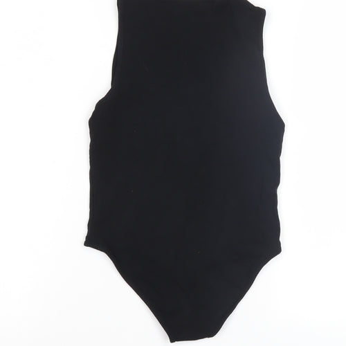 Topshop Women’s Black Bodysuit - Petite Size 8