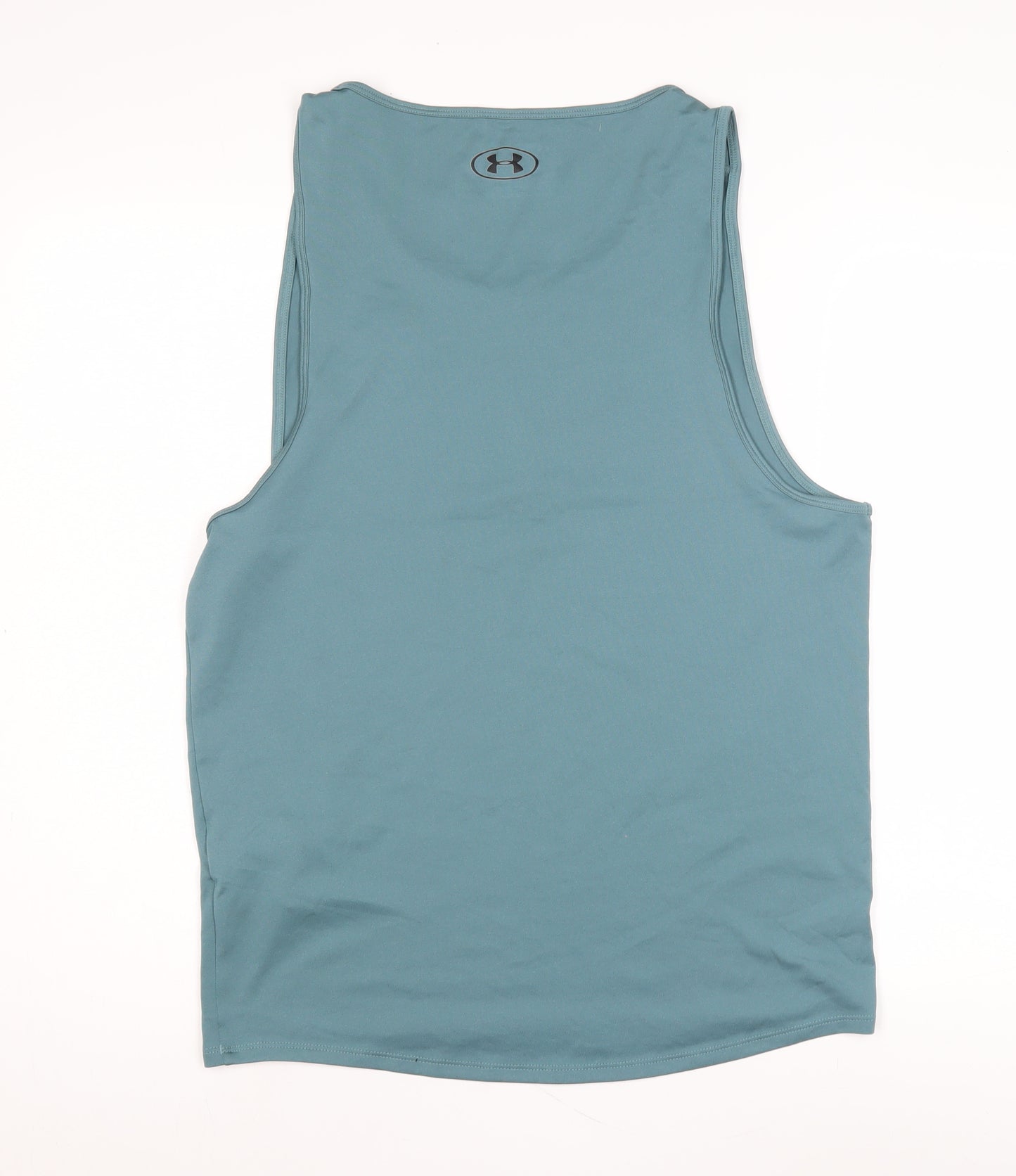 Under Armour Men's Blue Tank Top, Size M, Gym & Training