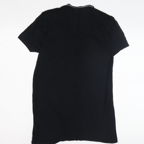 Calvin Klein Women's Black Slim Fit T-Shirt, Small