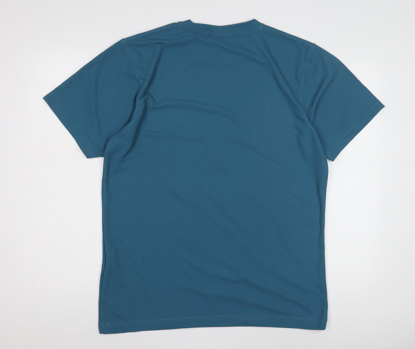 Craghoppers Blue Men's T-Shirt, Size L, Short Sleeve