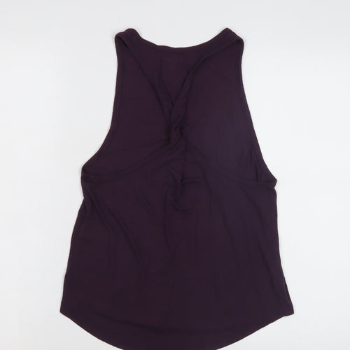 Superdry Women's Purple Tank Top UK10 Activewear