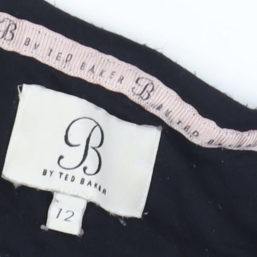 Ted Baker Women's Black Floral Nightshirt Size 12