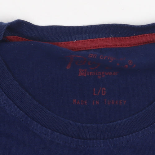 Original Penguin Blue Men's L Graphic T-Shirt