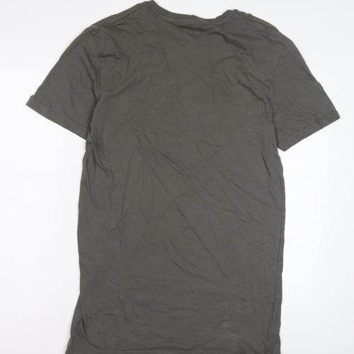 Zeus Men's XL Grey Italian Graphic T-Shirt