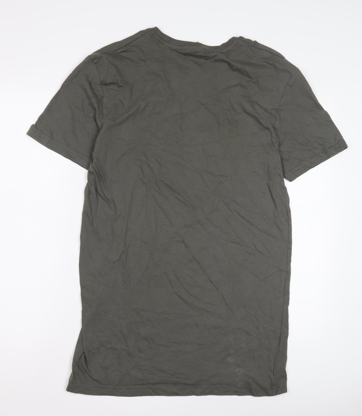 Zeus Men's XL Grey Italian Graphic T-Shirt